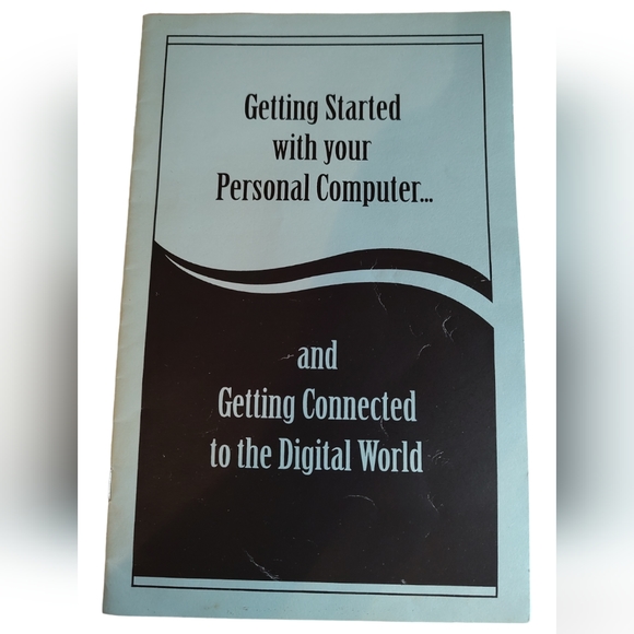 Getting Started with Your Personal Computer Booklet 2001 PB NF Vintage Windows - Picture 1 of 5
